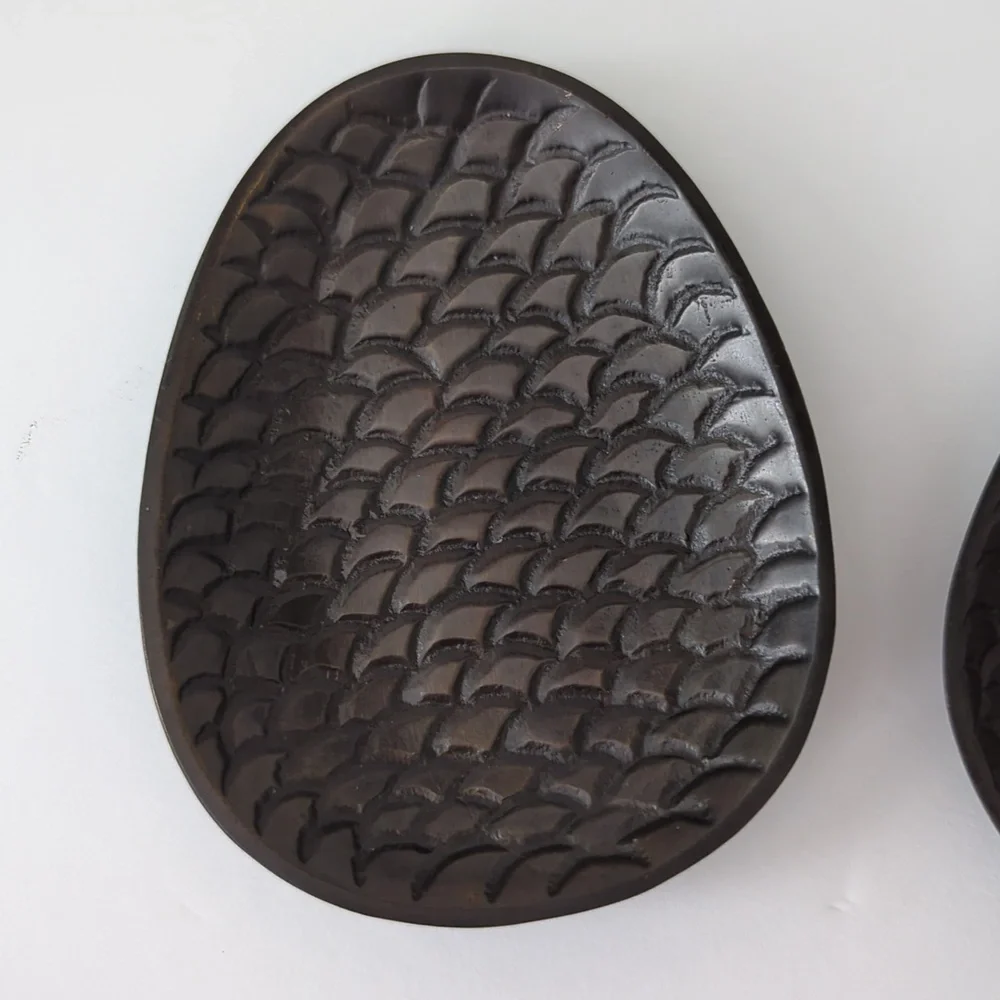 Crate & Barrel Pinecone Metal Votive Holders Set of 2 Product India